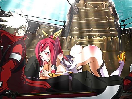 Blazblue hentai – Ragna vs Izayoi